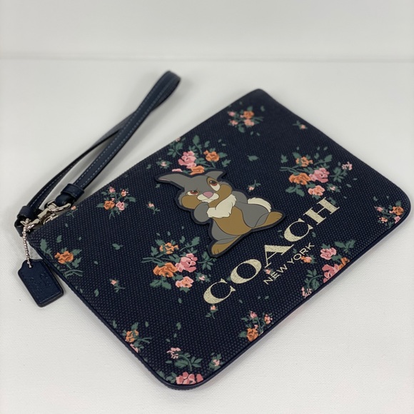 Coach X Disney Gallery Pouch W Thumper - Picture 5 of 10